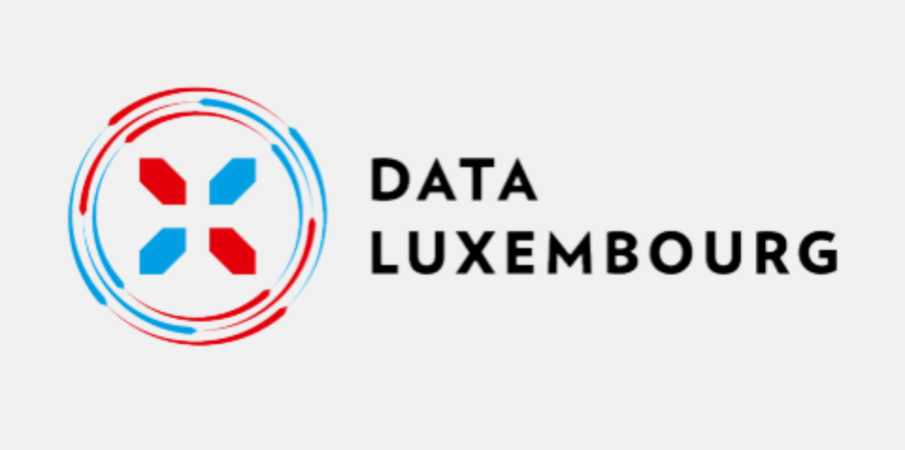 Le logo de promotion sectorielle DATA Luxembourg
